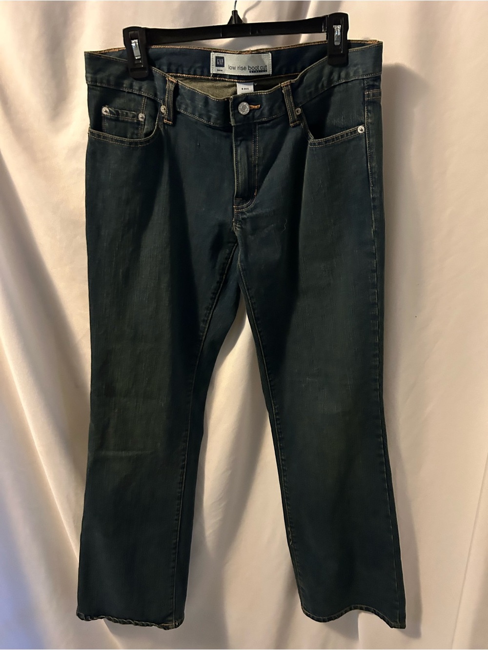 Gap Women’s  Low Rise Bootcut Jeans - Dark Blue